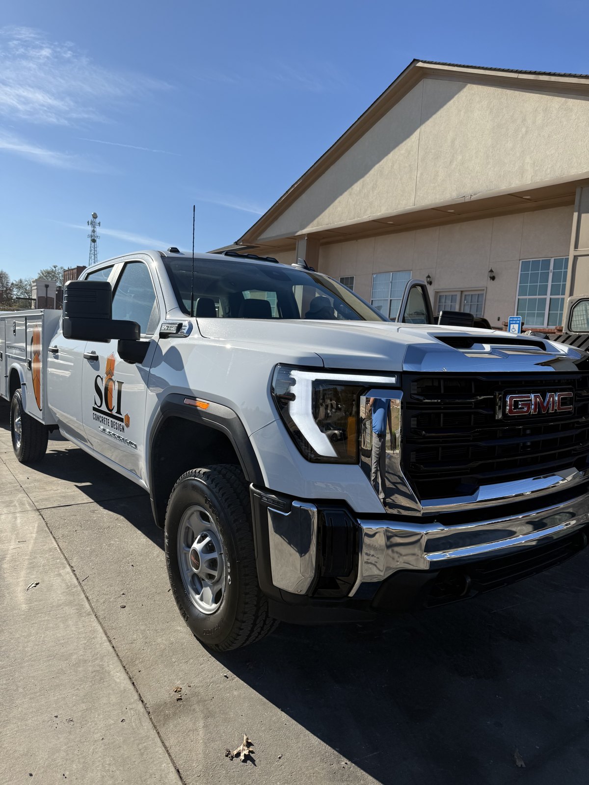 Utility-body service truck ready for field support